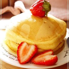 A picture of Fluffy and Thick Pancakes.