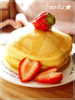 A picture of Fluffy and Thick Pancakes.