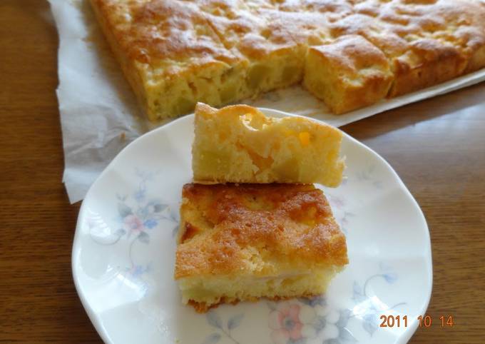 Steps to Prepare Any-night-of-the-week Big Mashed Potato and Apple Cake