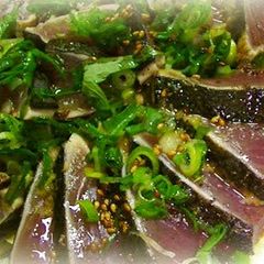 A picture of An Elegant Touch to Your Everyday Seared Skipjack Tuna.