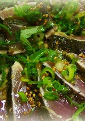 A picture of An Elegant Touch to Your Everyday Seared Skipjack Tuna.