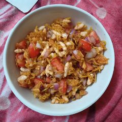 A picture of Bhel puri.