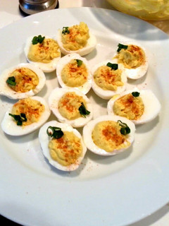 A picture of Deviled Eggs.