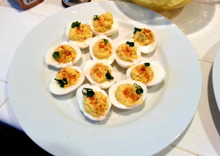 Recipe of Delicious Deviled Eggs