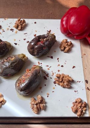صورة لوصفة مكدوس باذنجان