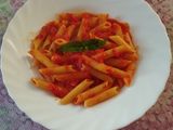 Pasta con crema di peperoni