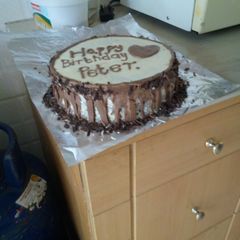 A picture of Chocolate cake.