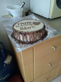 A picture of Chocolate cake.