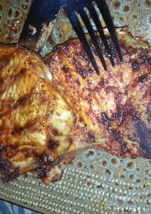 A picture of Grilled Pork chops.