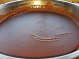 Postre de chocolate de maicena