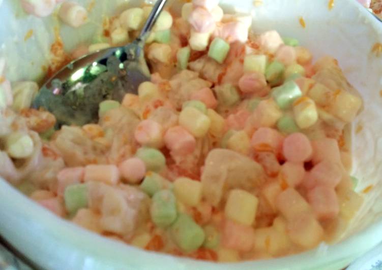 Step-by-Step Guide to Prepare Award-winning fruity marshmallow salad