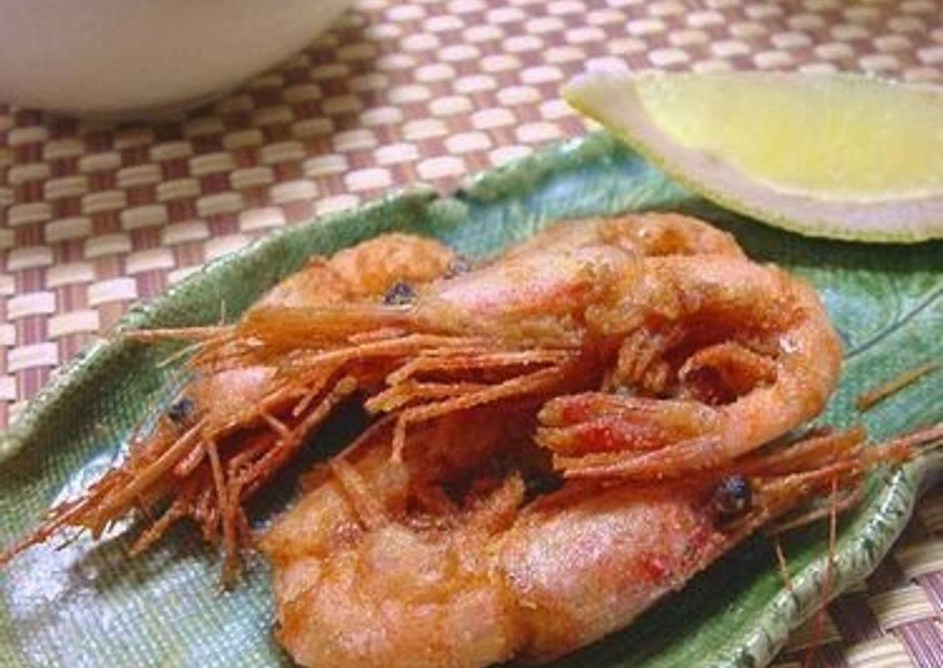 Fried Sweet Prawns