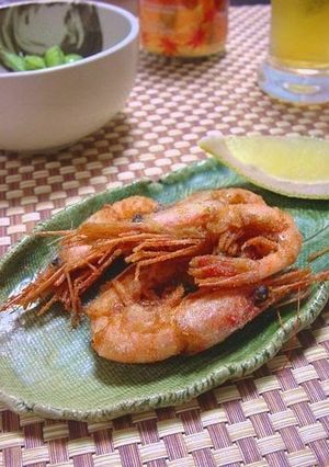 A picture of Fried Sweet Prawns.