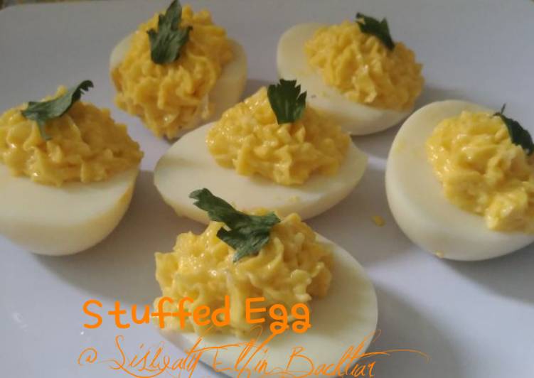 Langkah Mudah untuk Membuat Stuffed Egg #BikinRamadanBerkesan, Menggugah Selera