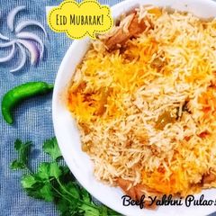 A picture of Shahi Beef Pulao!.