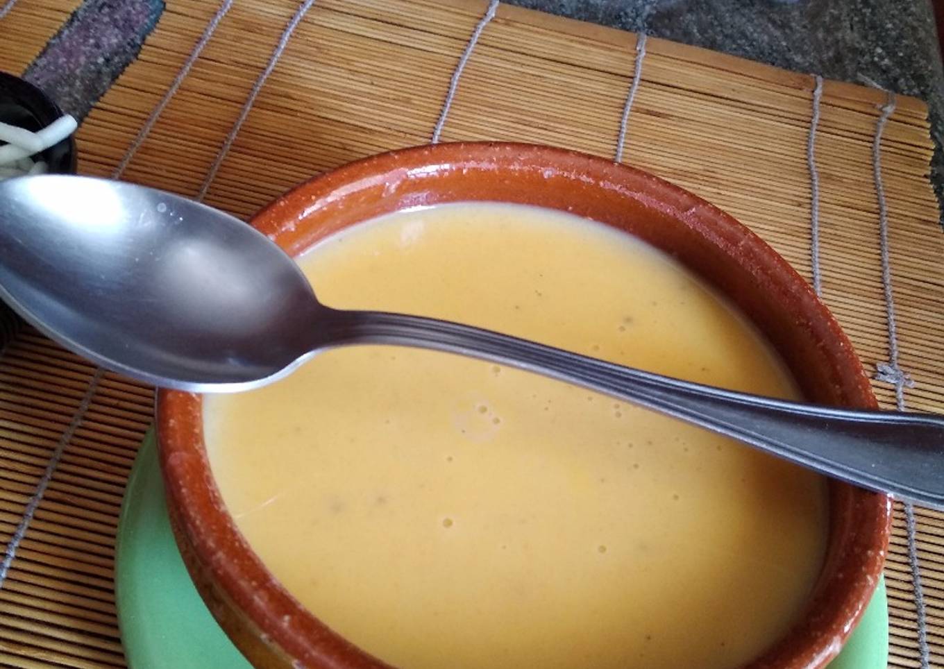 Crema de zanahoria y chirivía