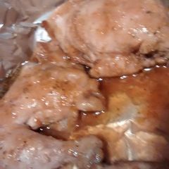 A picture of Mommas Spicey Plum Chicken.