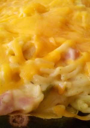 A picture of Stuffed Gem squash.