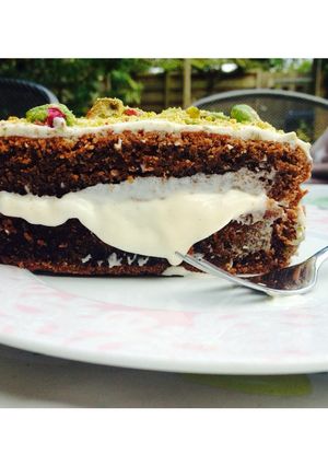A picture of Chocolate cake.