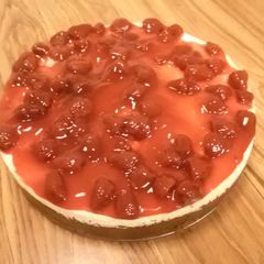 A picture of New York Style Cheese Cake.