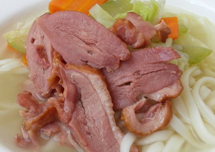 How to Prepare Award-winning Udon Noodle With Smoked Duck