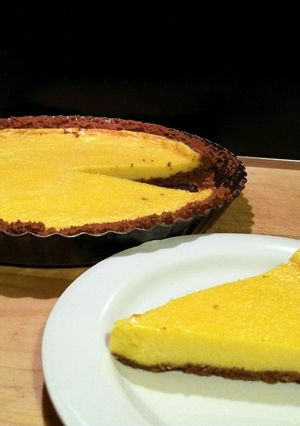 A picture of AMIEs Cheese & Egg Pie.
