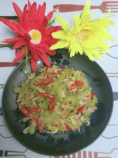 Foto resep Tumis Pare Udang Rebon