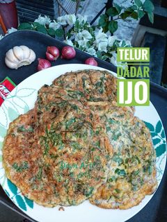 Foto resep Telur Dadar Ijo