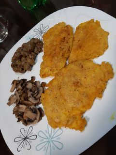 عکسی از دستور شنیسل مرغ