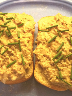 A picture of Sardine Salad Sandwich.