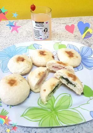 Una foto de Pancitos rellenos