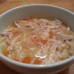 A picture of Chicken Dumpling Soup.