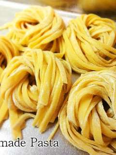A picture of Handmade Fresh Pasta with Leftover Egg Yolks (in a bread maker).