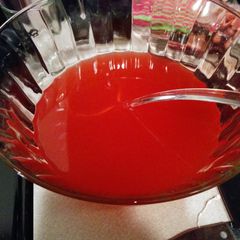 A picture of New years punch.