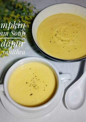 Foto resep Pumpkin Cream Soup AKA Sup Cream Labu Kuning