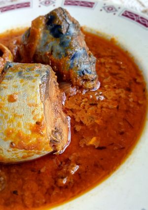 A picture of Mackerel Fish Stew.