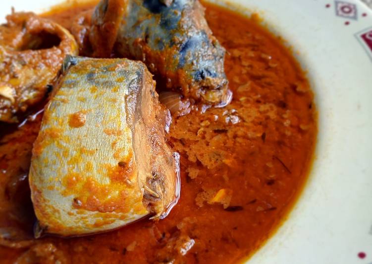 Mackerel Fish Stew