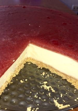 Una foto de Cheesecake de fresa 🍓