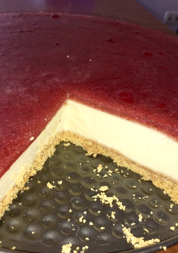Una foto de Cheesecake de fresa 🍓