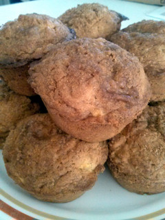 A picture of Apple Strudel Muffins.