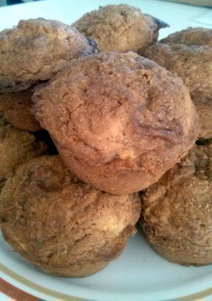 A picture of Apple Strudel Muffins.
