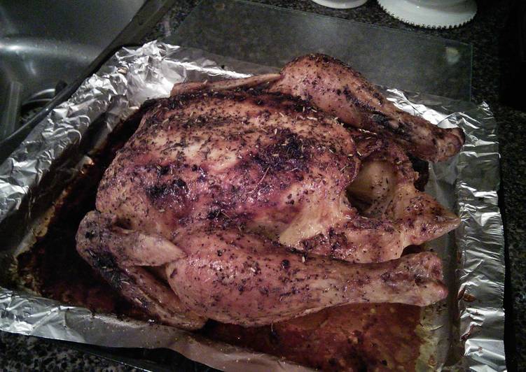 Recipe: Delicious Herb Roasted Chicken 🍗