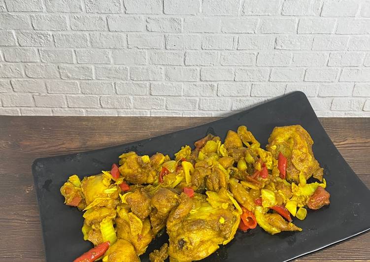 Resep Ayam kunyit Malaysia, Enak