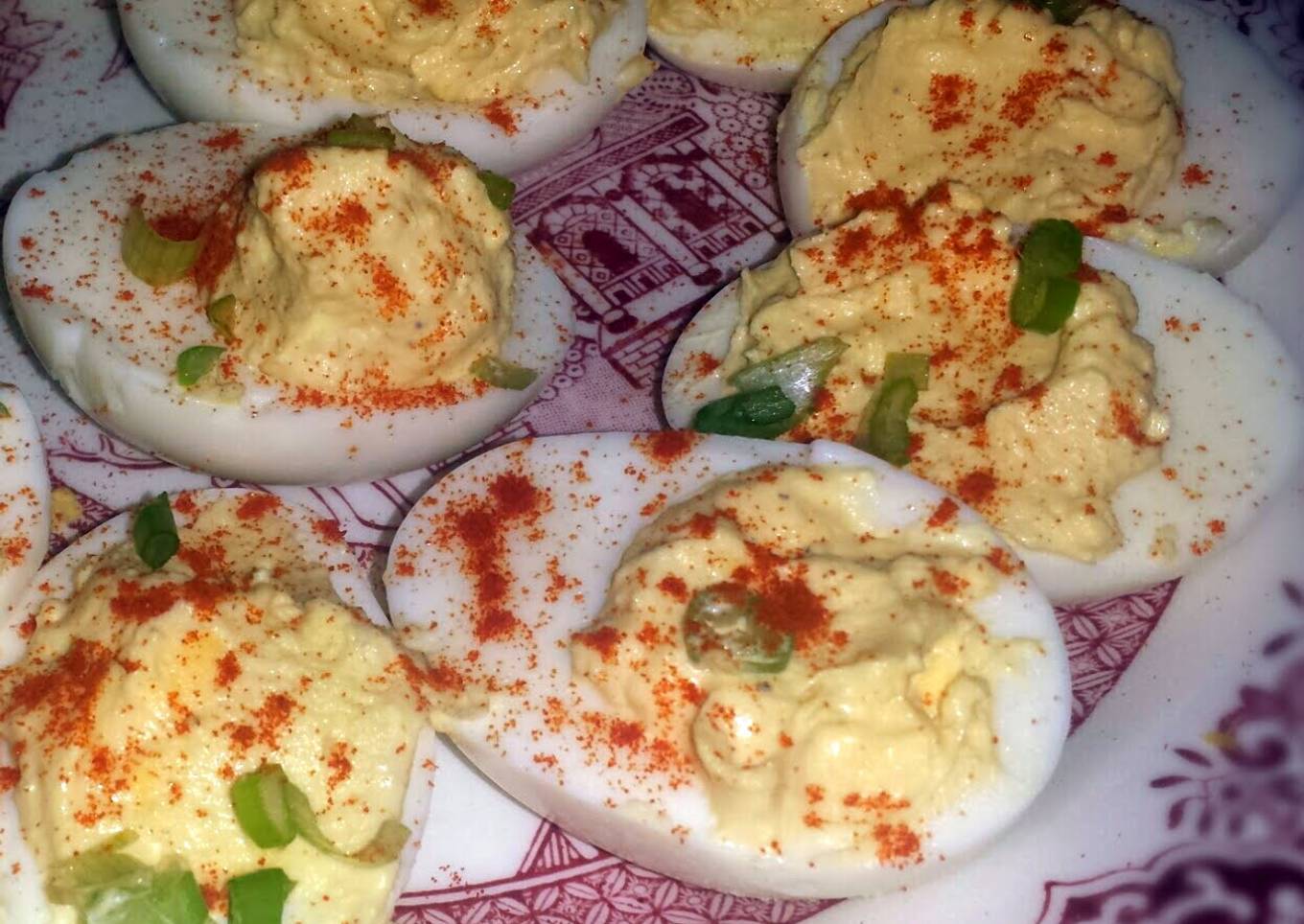 All Star Deviled Eggs