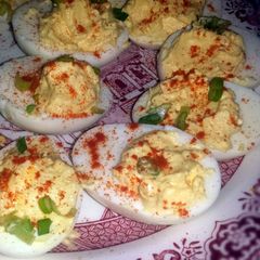 A picture of All Star Deviled Eggs.