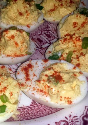 A picture of All Star Deviled Eggs.