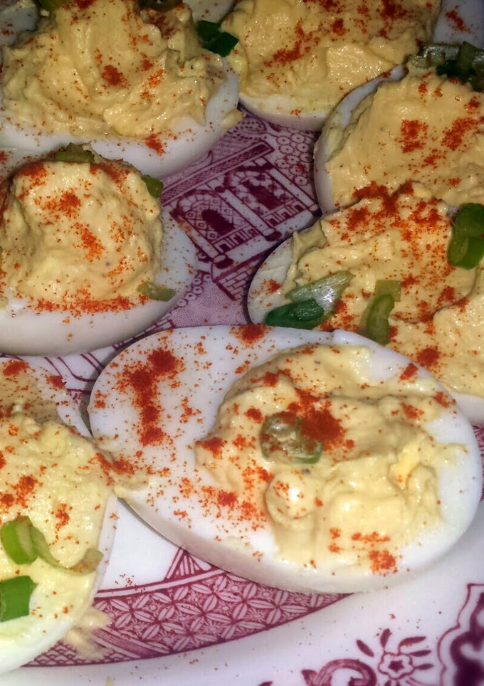 A picture of All Star Deviled Eggs.