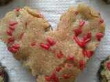 chocolate heart cookies