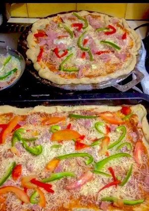 Una foto de Pizza súper rápida y fácil !