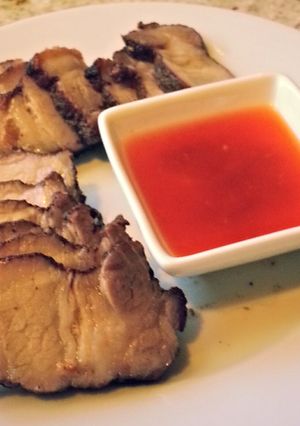 A picture of Thit Heo Quay (Crispy Roast Pork).